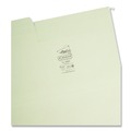 File Folders | Smead 64083 FasTab 1/3-Cut Tabs Hanging Folders - Moss/Legal Size (20/Box) image number 2