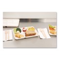 Food Trays, Containers, and Lids | Pactiv Corp. MC58000SBB Compostable Fiber Blend School Lunch Tray, 10 x 8 x 1, White, 240/Carton image number 5