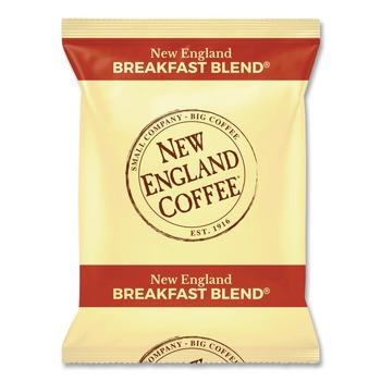 PRODUCTS | New England Coffee 026260 2.5 oz. Coffee Portion Packs - Breakfast Blend (24/Carton)