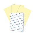 Copy & Printer Paper | Hammermill 10334-1 Colors 20 lbs. 8.5 in. x 11 in. Print Paper - Canary (500/Ream) image number 0