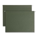File Folders | Smead 64379 3-in. Capacity Box Bottom Hanging File Folders - Legal, Standard Green (25/Box) image number 0