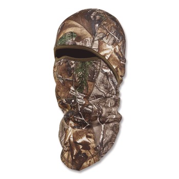 Ergodyne 16833 N-Ferno 6823 One Size Fits Most Fleece Hinged Balaclava Face Mask - Realtree Edge