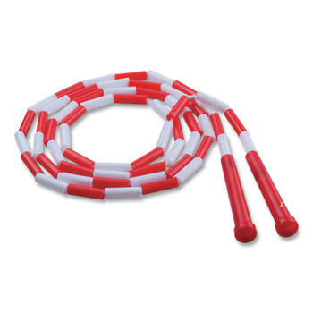 Champion Sports PR7 7 ft. Segmented Plastic Jump Rope - Red/White
