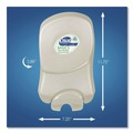 Clearance Center | Dial Professional 17000 20078 Dial 1700 12.66 in. x 7.07 in. x 3.95 in. 1.7 Liter Manual Dispenser - Pearl (3/Carton) image number 9