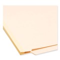 File Folders | Smead 26825 2 in. Expansion 4-Fastener End Tab Classification Folders - Letter Size/Manila Exterior (10/Box) image number 3
