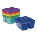 Boxes & Bins | Storex 00948E06C Large Storage Caddy, 11 x 13 x 6.38, Assorted Colors, 6/Carton image number 0