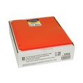 File Folders | C-Line 33932 11 in. x 8.5 in. 3-Hole Punch Two-Pocket Heavyweight Poly Portfolio Folder - Orange (25/Box) image number 0