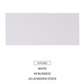 Back to School Sale | Universal UNV35209 #9 Square Flap Open-Side Gummed Business Envelope - White (500/Box) image number 6