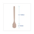  | Boardwalk BWK4220 20 in. Tampico Fill Long Handle Utility Brush - Tan image number 1