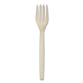 Just Launched | WNA EPS002 7 in. EcoSense Renewable Plant Starch Cutlery Fork (50/Pack) image number 0