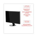 Back to School Sale | Innovera IVRBLF24W 16:10 Aspect Ratio Blackout Privacy Filter for 24 in. Widescreen Flat Panel Monitor image number 5