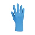 Cleaning Gloves | Ansell 54424 6 mil Thick 9.5 in. Long Powder-Free G10 2PRO Nitrile Gloves - Extra Large, Blue (90/Box) image number 3