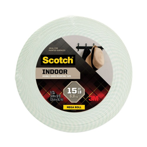  | Scotch 110S-MR 3/4 in. x 38 yards Permanent High-Density Foam Mounting Tape - White image number 0