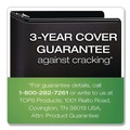 Binders | Cardinal 26361 11 in. x 8.5 in. 6 in. Capacity 3 Rings XtraLife ClearVue Non-Stick Slant-D Ring Binder - Black image number 6