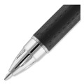Pens | uni-ball 73833 Jetstream 1 mm Retractable Hybrid Gel Pen - Blue Ink/Black/Silver/Blue Barrel/Bold (1-Dozen) image number 4