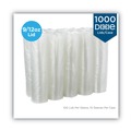 Cups and Lids | Dixie CL912PET Plastic Cold Drink Cup Lids Fits 9 oz. to 12 oz. Cold Cups - Clear (1000/Carton) image number 2