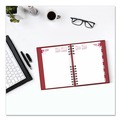 Notebooks & Pads | Brownline CB389C.RED 12-Month (Jan to Dec): 2026 8.25 in. x 5.75 in. CoilPro Ruled Daily Planner - Red Cover image number 3
