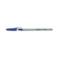 Pens | Universal UNV15614 1 mm Medium Blue Ink Stick Ballpoint Pens (60/Pack) image number 3