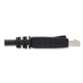 Electronic Adapters & Chargers | Tripp Lite P580-006 6 ft. DisplayPort Cable with Latches (M/M) - Black image number 3