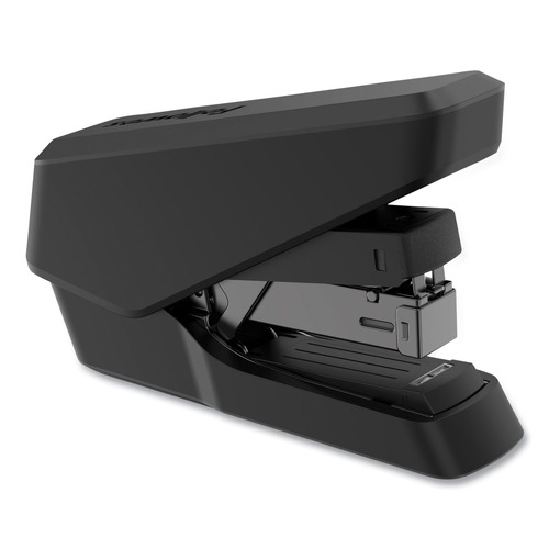 Back to School Sale | Fellowes Mfg Co. 5014401 LX860 EasyPress 40-Sheet Capacity Half Strip Stapler with Antimicrobial Protection - Black image number 0
