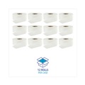  | Boardwalk SOD410320 3.2 in. x 525 ft. 2 Ply Septic Safe Jumbo Roll Bathroom Tissue - White (12/Carton) image number 4