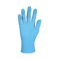 Cleaning Gloves | Ansell 54188 4 mil Thick 9.5 in. Long Powder-Free G10 Comfort Plus Blue Nitrile Gloves - Large, Light Blue (100/Box, 10 Boxes/Carton) image number 0
