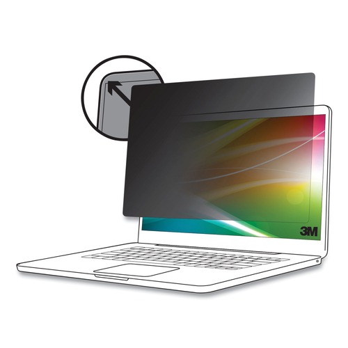 Office Accessories | 3M BPNAP006 2-IN-1 Bright Screen Privacy Filter for 13.6 in. image number 0