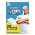 Erasers & Correction Supplies | Mr. Clean 79009 2.3 in. x 4.6 in. 1 in. Thick Magic Eraser - White (6/Pack, 6 Packs/Carton) image number 2