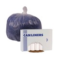Trash Bags | Boardwalk V8647ENKR01 19 Microns 43 in. x 47 in., 56 Gallon High-Density Can Liners - Natural (150/Carton) image number 2