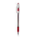 Pens | Pentel BK91-B 1 mm R.S.V.P. Ballpoint Pen - Medium/Red Ink/Clear/Red Barrel (1-Dozen) image number 2