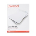 Envelopes & Mailers | Universal UNV40101 #13-1/2 Square Flap 10 in. x 13 in. Self-Adhesive Closure Peel Seal Strip Catalog Envelope - White (100/Box) image number 2