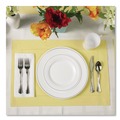  | WNA WNA 610155 Reflections Design Heavyweight Plastic Forks - Silver (600/Carton) image number 3