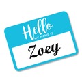 Avery | Avery 08722 3.37 in. x 2.33 in. Flexible "Hello" Adhesive Name Badge Labels - Assorted (120/PK) image number 1