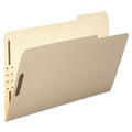 File Folders | Smead 19538 0.75 in. Expansion 1/3-Cut Top Tab Fastener Folders, 2 Fasteners - Legal Size/Manila Exterior (50/Box) image number 0