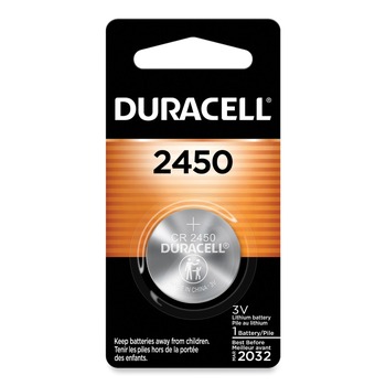 Duracell DL2450BPK 2450 Lithium Coin Batteries (36/Carton)