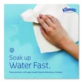 Paper Towels and Napkins | Kleenex 02046 Convenience 9.2 in. x 9.4 in. Multi-Fold Paper Towels - White (150/Pack, 8 Packs/Carton) image number 5