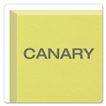 Flash Cards | Oxford 7420 CAN 4 in. x 6 in. Unruled Index Cards - Canary (100/Pack) image number 3