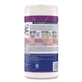 Hand Wipes | LYSOL Brand 19200-56264 Disinfecting Wipes, 1-Ply, 7 x 7.25, Lavender and Cotton Blossom, White, 80 Wipes/Canister image number 4