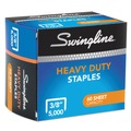 Staples | Swingline S7079398E 0.38 in. Leg 0.5 in. Crown Steel S.F. 39 Heavy-Duty Staples (5/Box) image number 1