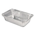  | Handi-Foil 206230 5.94 in. x 8.44 in. x 1.81 in. 2.25 lbs. Capacity Aluminum Oblong Pan - Silver (500/Carton) image number 3