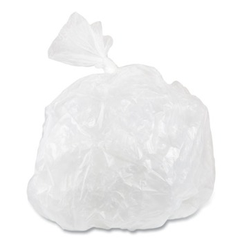 FACILITY MAINTENANCE SUPPLIES | Inteplast Group PB100824 22-Quart 1 mil. 10 in. x 24 in. Food Bags - Clear (500/Carton)