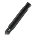 Pens | uni-ball 2013567 ONYX 0.7 mm Strick Roller Ball Pen - Black Ink/Black Barrel/Fine (72/Pack) image number 4