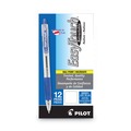 Pens | Pilot 32221 EasyTouch Medium 1 millimeter Retractable Ballpoint Pen - Blue Ink/Clear Barrel (1-Dozen) image number 1