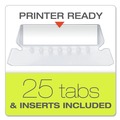 File Folders | Pendaflex 04152 1/5 BGR 1/5-Cut Tabs Colored Reinforced Hanging Folders - Letter Size/Bright Green (25/Box) image number 5