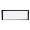 White Boards | MasterVision MA10007705 36 in. x 18 in. Cubicle Workstation Dry Erase Board - White Surface/Black Aluminum Frame image number 1