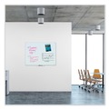 White Boards | U Brands 2299U00-01 47 x 35 Glass Dry Erase Board - White Surface image number 3