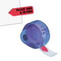 Page Flags | Redi-Tag B81344 Please Sign and Return Arrow Message Page Flags in Dispenser - Red (120/Pack) image number 1