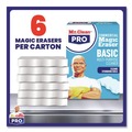Erasers & Correction Supplies | P&G Pro 83900240 2.3 in. x 4.6 in. 1 in. Thick Magic Eraser - White (6/Pack, 6 Packs/Carton) image number 7