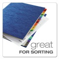 File Folders | Pendaflex 11015 Letter Size Alpha Index Expanding Desk File, 23 Dividers - Blue Cover image number 4