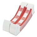 Office & Office Supplies | Pap-R Products 400500 500 Dollar in 5 Dollar Bills Currency Straps - Red (1000/Pack) image number 1